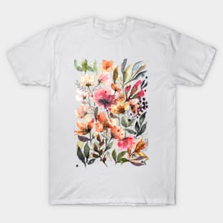 Loose Florals T-Shirt